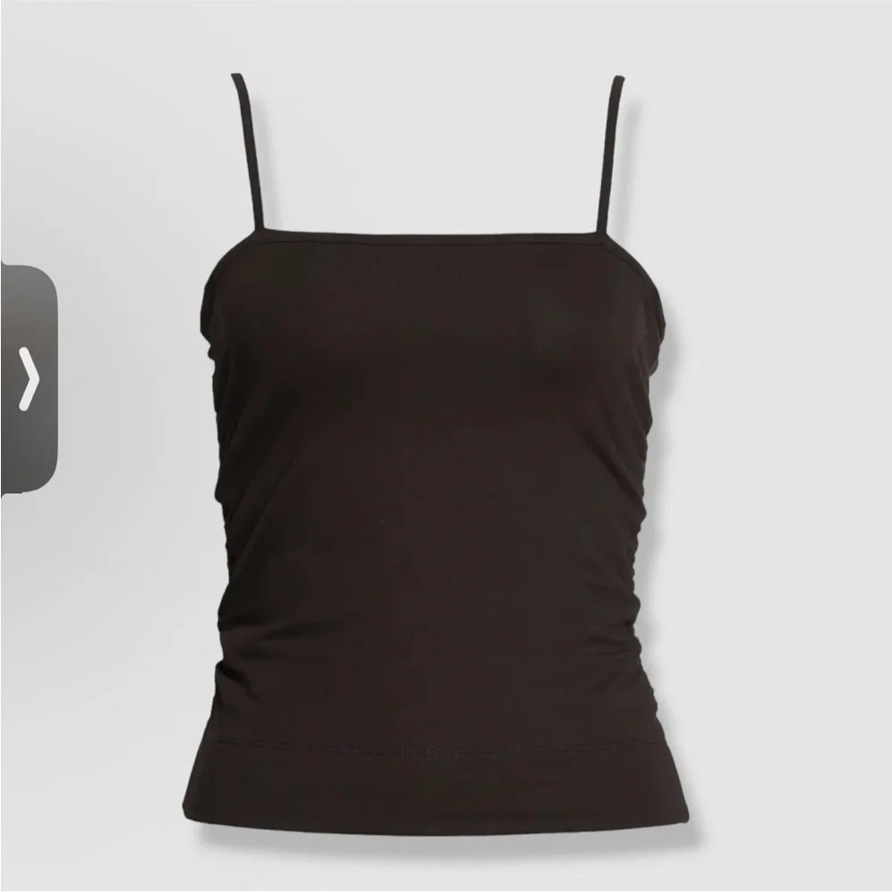 NWT ATM Anthony Thomas Melillo Black Slim Camisole - Picture 3 of 5